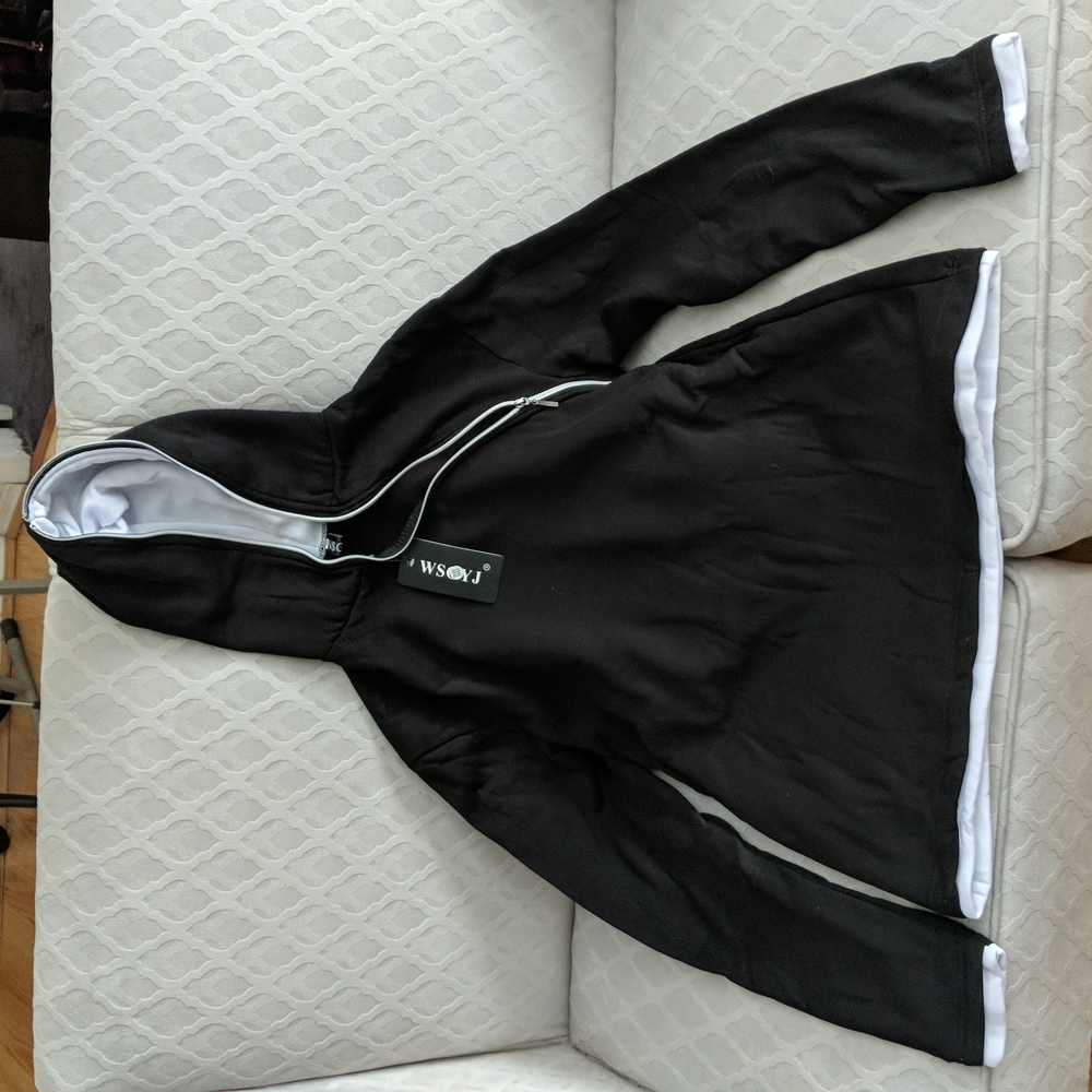 Jacket, NWT,WSGYJ, men’s, XXXL, bk, hoodie